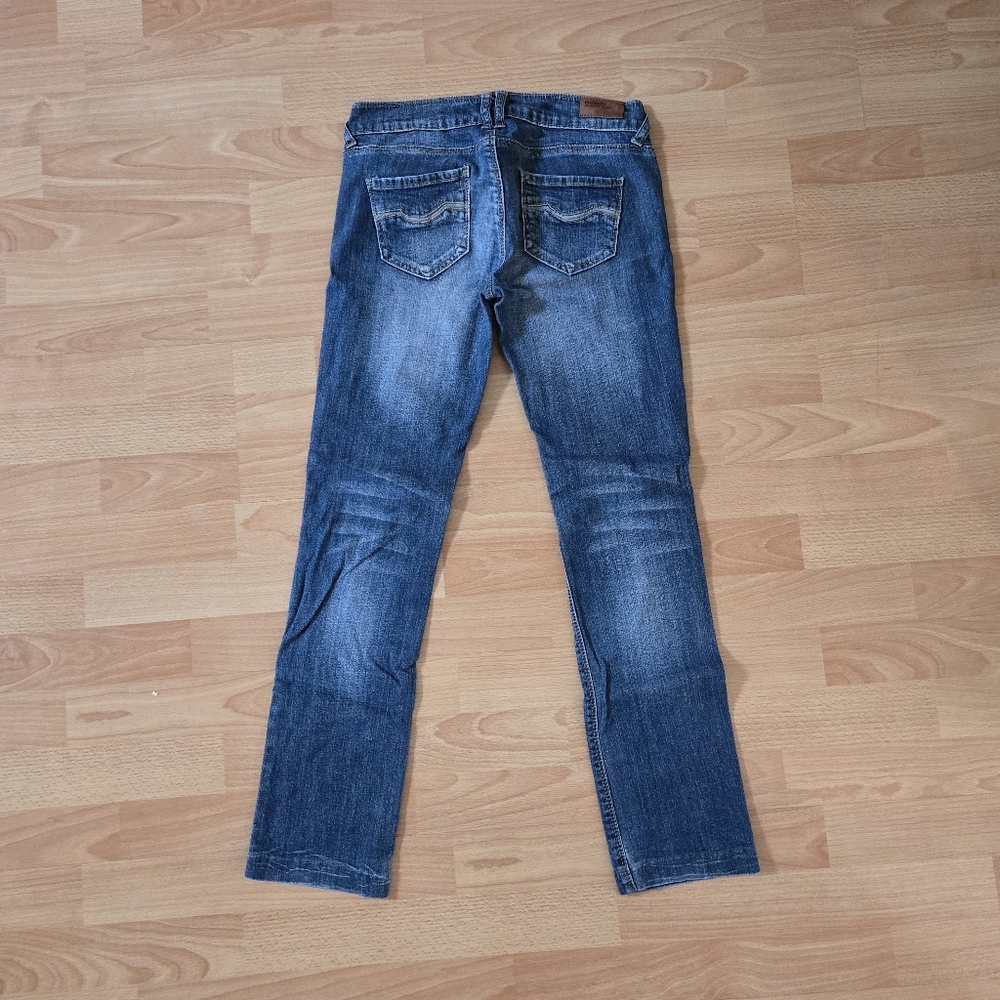 Bluenotes Low rise Classic Blue Denim Jeans US26 Slim Straight y2k 2000s